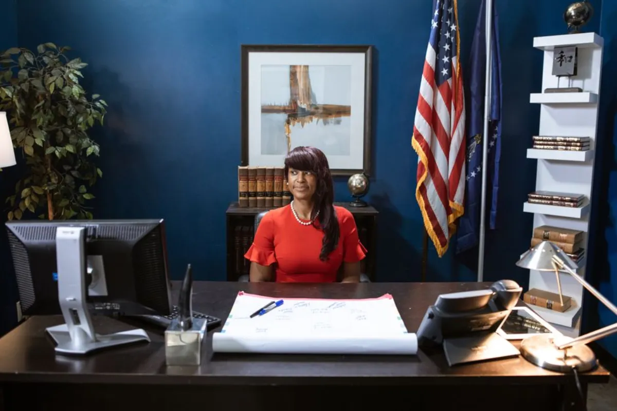 desk flag